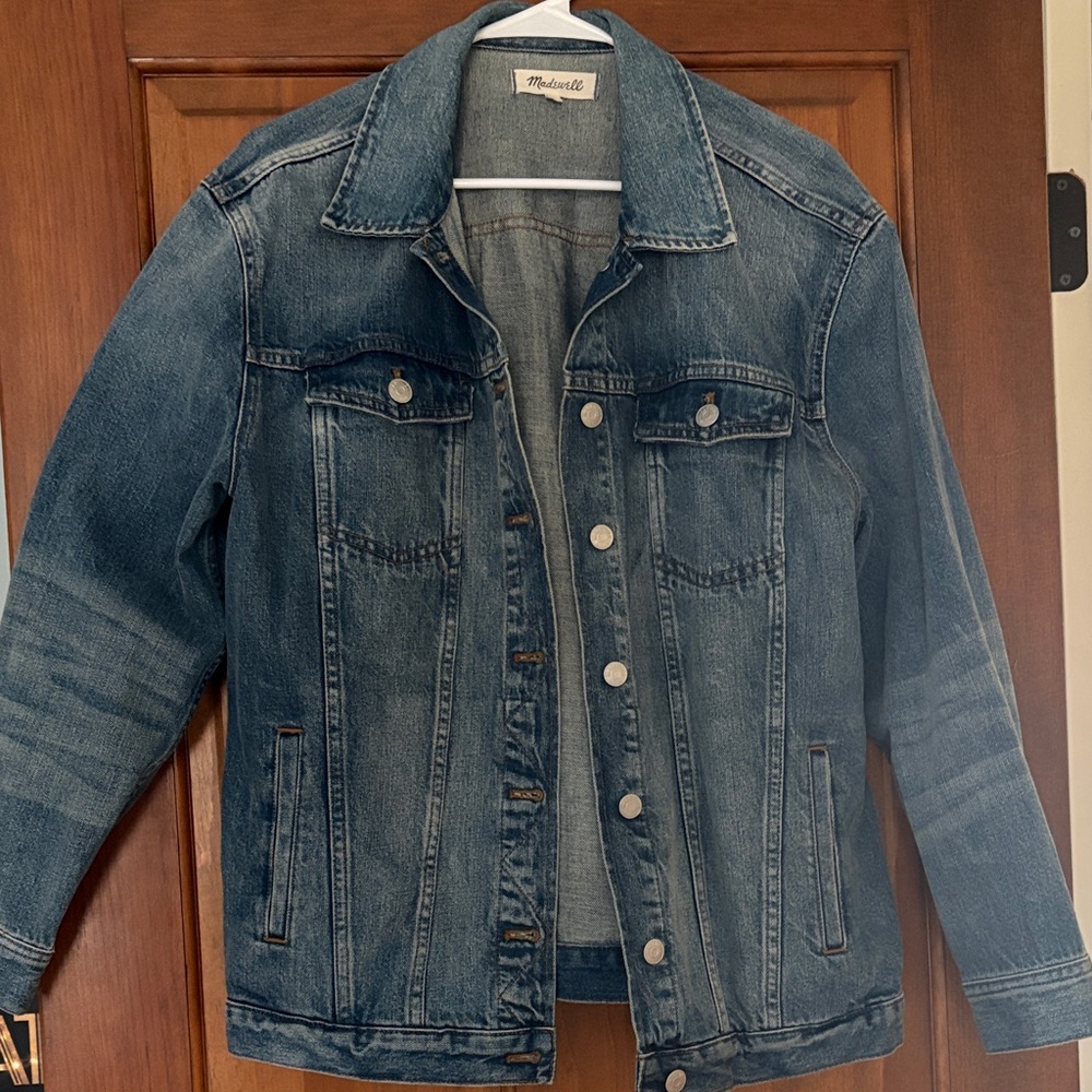 Madewell Classic Light Blue Denim Jacket